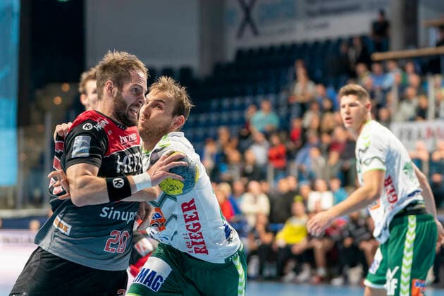 10 10 2019 Handball, 1 Bundesliga HC Hits FRISCH AUF Goeppingen, 3 Matchday, Season 2019 20 Handball, 1 Bundesliga HC Hits HHC Hits FRISCH AUF Goeppingen, 3 Matchday on 10 10 2019, Season 2019 20 Buedel,Nico Backroom Left Copyright: HMBxMedia BorisxSchumacher