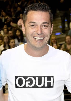 09 10 2019, xlakx, Promi Football Event , KISS CUP 2019 emspor, v l Ante Covic Trainer, Hertha BSC at the Kiss Cup 2019 on Wednesday 09 October 2019 in the Max Schmelling Halle in Berlin Berlin