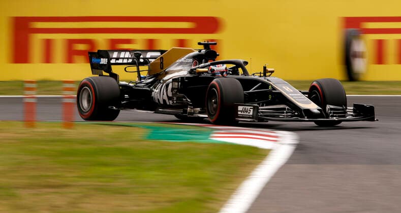 Motorsports: FIA Formula One World Championship, WM, Weltmeisterschaft 2019, Grand Prix of Japan, 8 Romain Grosjean (FRA, Rich Energy Haas F1 Team), Suzuka Japan
