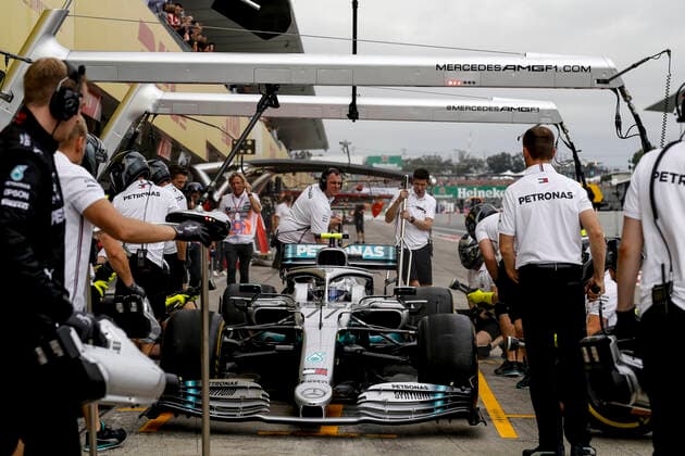 Motorsports: FIA Formula One World Championship, WM, Weltmeisterschaft 2019, Grand Prix of Japan, 77 Valtteri Bottas (FIN, Mercedes AMG Petronas Motorsport), Suzuka Japan