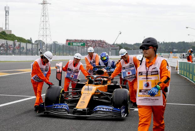 Motorsports: FIA Formula One World Championship, WM, Weltmeisterschaft 2019, Grand Prix of Japan, 55 Carlos Sainz jr. (ESP, McLaren F1 Team), Suzuka Japan