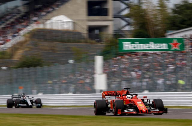 Motorsports: FIA Formula One World Championship, WM, Weltmeisterschaft 2019, Grand Prix of Japan, 5 Sebastian Vettel (GER, Scuderia Ferrari Mission Winnow), Suzuka Japan