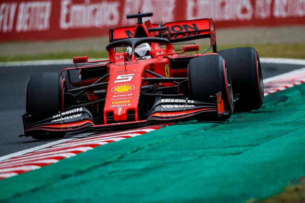 Sport Bilder des Tages Motorsports: FIA Formula One World Championship, WM, Weltmeisterschaft 2019, Grand Prix of Japan, 5 Sebastian Vettel (GER, Scuderia Ferrari Mission Winnow), Suzuka Japan