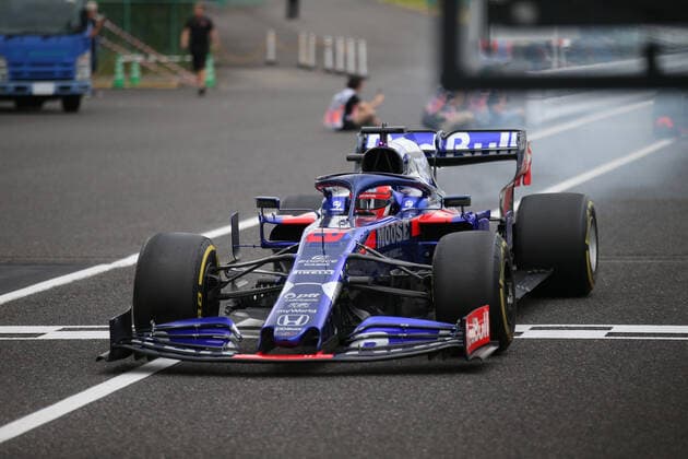 Photo4 LaPresse 11 10 2019 Suzuka, Japan Grand Prix Formula One Japan 2019 In the pic: free practice 2, Daniil Kvyat (RUS) Scuderia Toro Rosso STR14  Copyright: xPhoto4 LaPressex