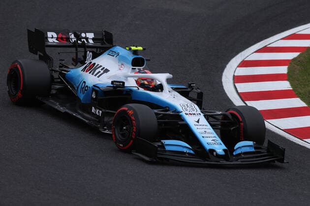 Photo4 LaPresse 11 10 2019 Suzuka, Japan Grand Prix Formula One Japan 2019 In the pic: free practice 2, Robert Kubica (POL) Williams F1 FW42  Copyright: xPhoto4 LaPressex