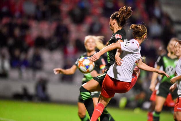 Sara Björk Gunnarsdottir Wolfsburg, 7 shoots to 0 3, 11 10 2019, Cologne Germany , Football, Flyeralarm Women Bundesliga, 1 FC Cologne VFL Wolfsburg, DFB DFL REGULATIONS PROHIBIT ANY USE OF PHOTOGRAPHS AS IMAGE SEQUENCES AND OR QUASI VIDEO xmkx
