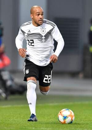 07 10 2019 Soccer International Legends Game DFB All Stars Germany gg Azzurri Legends Italy David Odonkor Germany DFB All Stars Clipboard Single Frame