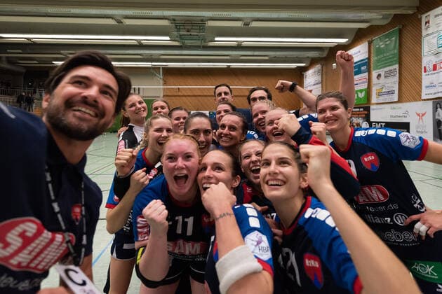 SG H2Ku Herrenberg, SG H2Ku Herrenberg vs. SG 09 Kirchhof, Handball, 2 Bundesliga, Women, HBF, season 19 20, GER, 12 10 2019, SG H2Ku Herrenberg vs. SG 09 Kirchhof, Handball, 2 Bundesliga, Women, HBF, season 19 20, GER, 12 10 2019 Herrenberg Copyright: xEIBNER WolfgangxFrankx EP_WFK