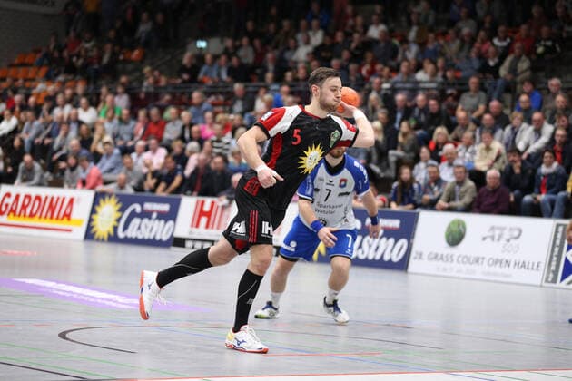 Jo Gerrit Genz TuS N Luebbecke 5 GER, Handball, 2 Bundesliga, TuS N Luebbecke v TV 05 07 Huettenberg, 12 10 2019 Luebbecke Copyright: xEIBNER JanxStrohdiekx EP_JSK
