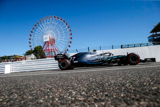 Motorsports: FIA Formula One World Championship, WM, Weltmeisterschaft 2019, Grand Prix of Japan, 77 Valtteri Bottas (FIN, Mercedes AMG Petronas Motorsport), Suzuka Japan