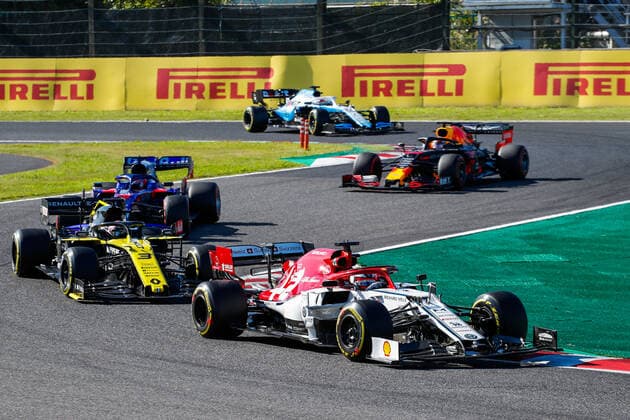 Motorsports: FIA Formula One World Championship, WM, Weltmeisterschaft 2019, Grand Prix of Japan, 7 Kimi Raikkonen (FIN, Alfa Romeo Racing), Suzuka Japan