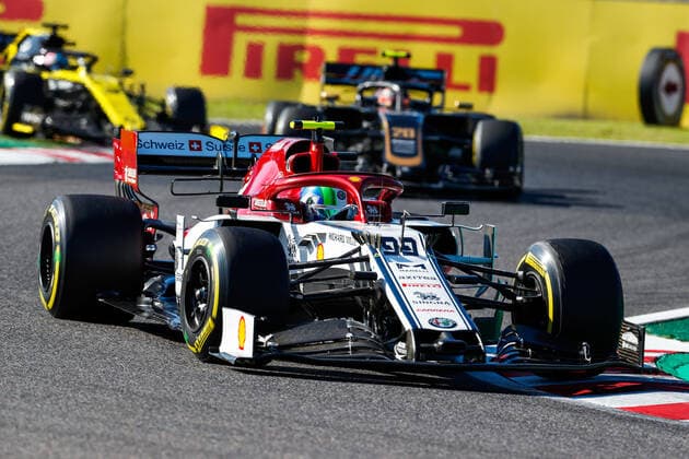 Motorsports: FIA Formula One World Championship, WM, Weltmeisterschaft 2019, Grand Prix of Japan, 99 Antonio Giovinazzi (ITA, Alfa Romeo Racing), Suzuka Japan