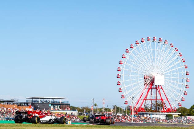 Motorsports: FIA Formula One World Championship, WM, Weltmeisterschaft 2019, Grand Prix of Japan, 7 Kimi Raikkonen (FIN, Alfa Romeo Racing), Suzuka Japan