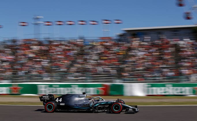 Formula 1 2019 Honda Japanese Grand Prix 13 10 2019, Suzuka International Racing Course, Suzuka, Formula 1 2019 Honda Japanese Grand Prix , pictured Lewis Hamilton GB 44 , Mercedes AMG Petronas Motorsport nordphotoxBratic nph00250