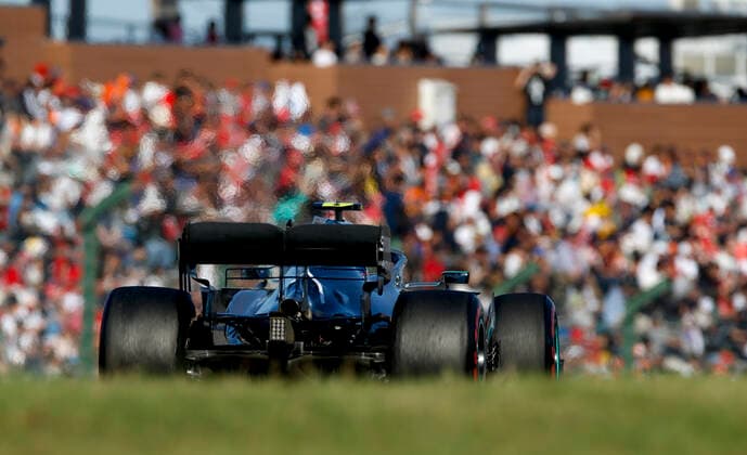 Motorsports: FIA Formula One World Championship, WM, Weltmeisterschaft 2019, Grand Prix of Japan, 77 Valtteri Bottas (FIN, Mercedes AMG Petronas Motorsport), Suzuka Japan