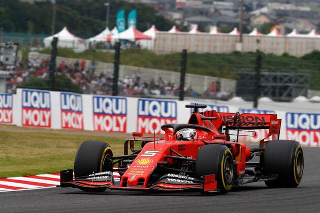 Suzuka, Japan, 11 09 2019, Formula 1, Formula 1, Japanese Grand Prix, Sebastian Vettel GER 5 , Scuderia Ferrari Mission Winnow Suzuka Suzuka International Racing Course Japan eu images 09 506 041710 eu-images-506
