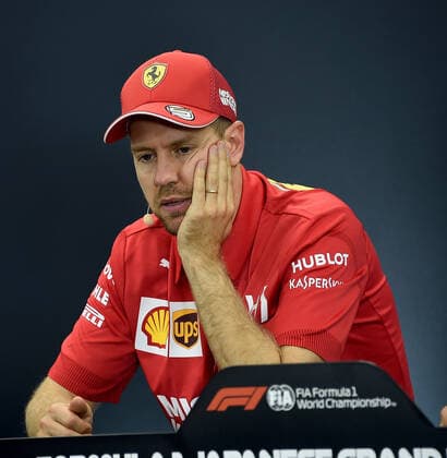 Suzuka, Japan, 13 09 2019, Formula 1, Formula 1, Japanese Grand Prix, press conference, 2 place for Sebastian Vettel GER 5 , Scuderia Ferrari Mission Winnow Suzuka Suzuka International Racing Course Japan eu images 09 506 041950 eu-images-506