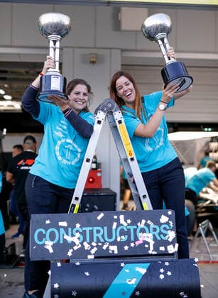 Motorsports: FIA Formula One World Championship, WM, Weltmeisterschaft 2019, Grand Prix of Japan, Mercedes AMG Petronas Motorsport Team celebrates the win of Constructors Championship 2019, Suzuka Japan