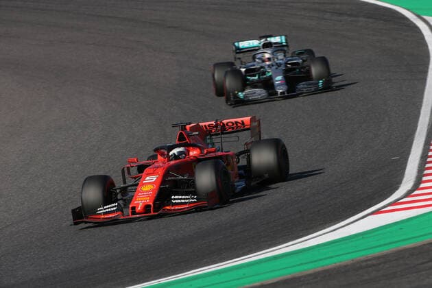 Photo4 LaPresse 13 10 2019 Suzuka, Japan Grand Prix Formula One Japan 2019 In the pic: Sebastian Vettel (GER) Scuderia Ferrari SF90  Copyright: xphoto4 Lapressex