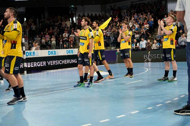 13 10 2019 Handball, 1 Bundesliga HC Erlangen Rhein Neckar Loewen 9 Matchday, Season 2019 20 Handball, 1 Bundesliga HC Erlangen Rhein Neckar Loewen, 9 Matchday on 13 10 2019, Season 2019 20 Photo Schumacher Uwe Gensheimer Captain of the team Disappointed Copyright: HMBxMedia BorisxSchumacher