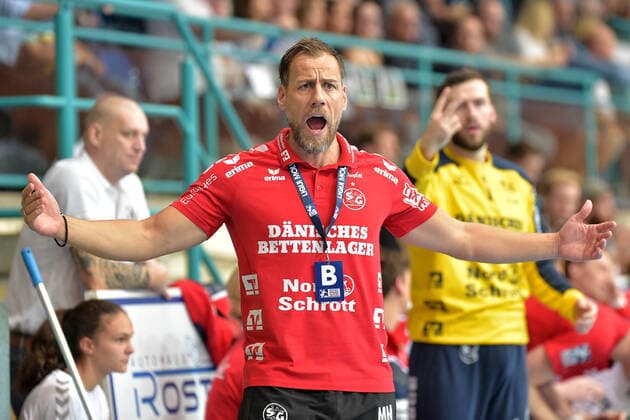 13 09 2019 pmk NB168654 Handball Men Bundesliga Season 2019 2020 SG Flensburg Handewitt Maik MACHULLA Coach Flensburg