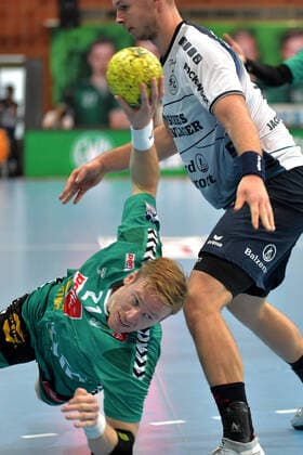 13 09 2019 pmk NB168655 Handball Men Bundesliga Season 2019 2020 GWD Minden SG Flensburg Handewitt Magnus GULLERUD 21 Minden