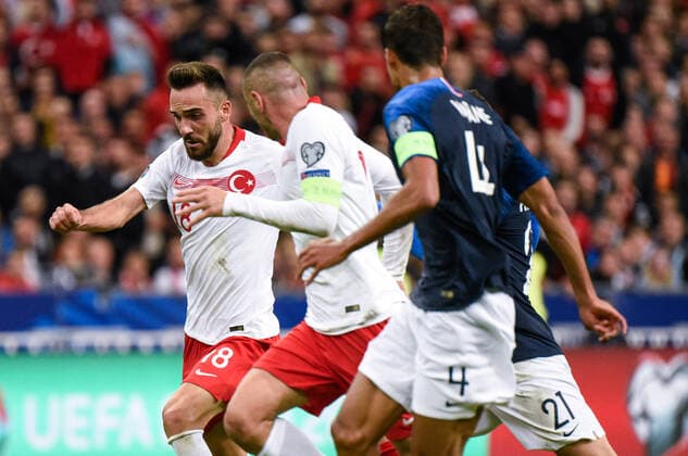 Kenan Karaman ( 18 - Turquie ) FOOTBALL : France vs Turquie - Saint Denis - 14 10 2019 FedericoPestellini Panoramic 