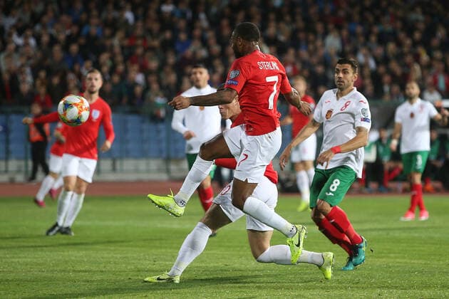 Bulgaria v England UEFA EURO, EM, Europameisterschaft,Fussball 2020 Qualifiers Ross Barkley of England scores his sides 3rd goal during the UEFA Euro 2020 Qualifiers match at Vasil Levski National Stadium, Sofia Content Not Available For UK Newspapers Copyright: xPaulxChestertonx FIL-13742-0061