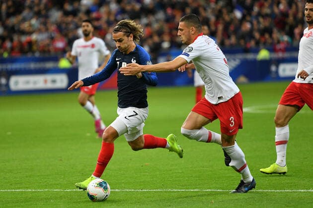 FRANCE TURKEY EURO 2020 Antoine Griezmann during the France-Turkey match, on October 14, 2019, at the Stade de France for the qualifications of Euro 2020.  JulienxMattiax xLexPictorium LePictorium_0216533
