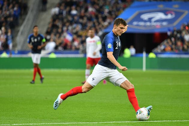 FRANCE TURKEY EURO 2020 benjamin pavard during the France-Turkey match, on October 14, 2019, at the Stade de France for the qualifications of Euro 2020.  JulienxMattiax xLexPictorium LePictorium_0216519
