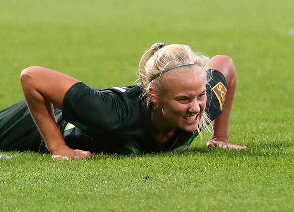 VfL vs Enschede, CL Women, round of sixteen Wolfsburg, Germany 16 10 2019, FUßBALL VfL Wolfsburg vs FC Twente Enschede, Champions League Women, round of sixteen 2019 20 Pernille Harder VfL Wolfsburg Wolfsburg Wolfsburg