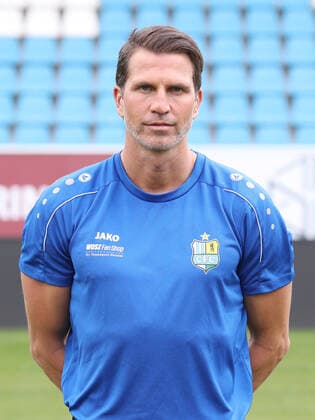 Team Presentation Chemnitz Soccer 3 League Coach Patrick Glöckner Gloeckner Chemnitzer FC 3 League, Portraitmin 2019 2020 , Chemnitz, 16 10 2019, Stadion Chemnitz, Soccer ,