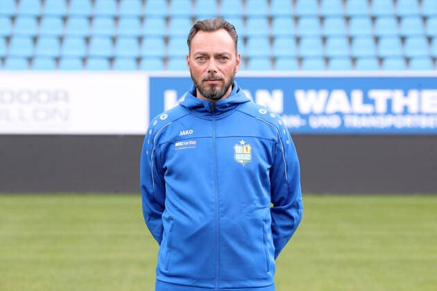Team Presentation Chemnitz Soccer 3 League Physiotherapist Friedrich Ramminger Chemnitzer FC 3 League, Portrait Date 2019 2020 , Chemnitz, 16 10 2019, Stadium Chemnitz, Soccer ,