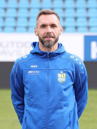 Team Presentation Chemnitz Soccer 3 League Co Coach Christian Tiffert Chemnitzer FC 3 League, Portrait Date 2019 2020 , Chemnitz, 16 10 2019, Stadium Chemnitz, Soccer ,