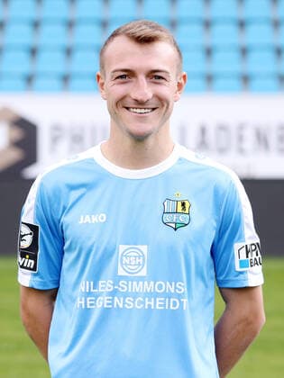 Team Presentation Chemnitz Soccer 3 League Daniel Bohl Chemnitzer FC 3 League, Portrait Date 2019 2020 , Chemnitz, 16 10 2019, Stadium Chemnitz, Soccer ,