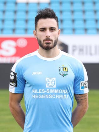 Team Presentation Chemnitz Soccer 3 League Davud Tuma Chemnitzer FC 3 League, Portrait Date 2019 2020 , Chemnitz, 16 10 2019, Stadium Chemnitz, Soccer ,