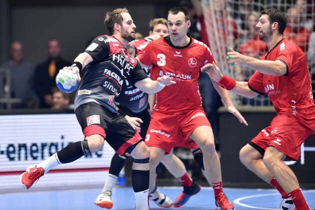 GER, MT Melsungen HC Erlangen, Handball, 1 Bundesliga Maenner, 17 10 2019, GER, MT Melsungen HC Erlangen, Handball, 1 Bundesliga Maenner Melsungen Copyright: xEIBNER RolandxSippelx EP_RSL