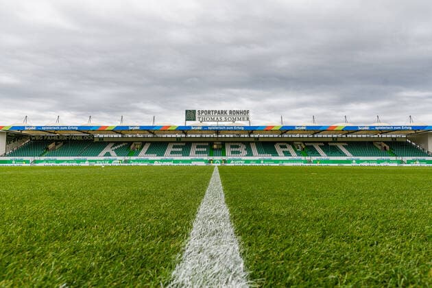 Sportpark Ronhof Thomas Sommer about 90 minutes before kick-off SpVgg Greuther Fürth SG Dynamo Dresden Football 2 League Season 2019 2020 10 Matchday Sportpark Ronhof Thomas Sommer Fürth 18 October 2019