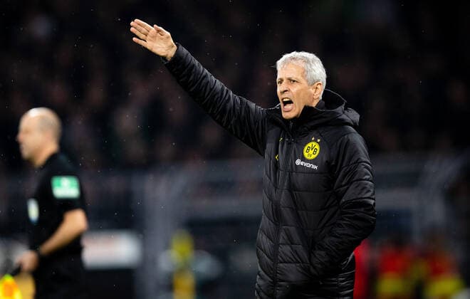 Dortmund, 19 10 2019 Coach Lucien Favre BvB Borussia Dortmund Borussia Mönchengladbach