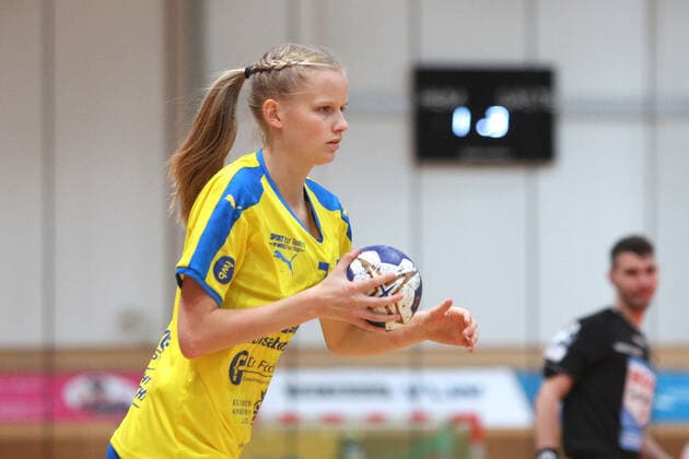Handball, 2 HBF, HC Leipzig vs. Werder Bremen, 20 10 19 Handball, 2 Bundesliga Women, HBF, Season 2019 2020, 6 Matchday HC Leipzig vs. SV Werder Bremen on 20 10 19 in the Sporthalle Bruederstrasse Leipzig In the picture Julia WEISE 7, HC Leipzig Copyright: xBEAUTIFULxSPORTS JanxKaeferx