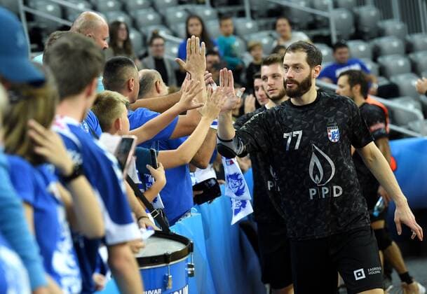 Zagreb: VELUX EHF Champions League, RK PPD Zagreb - SC MOL-Pick Szeged 20.10.2019., Croatia, Zagreb, Arena Zagreb, - VELUX EHF Liga Champions League, group A, 5th round, RK PPD Zagreb - SC MOL-Pick Szeged.  MarkoxLukunic PIXSELL