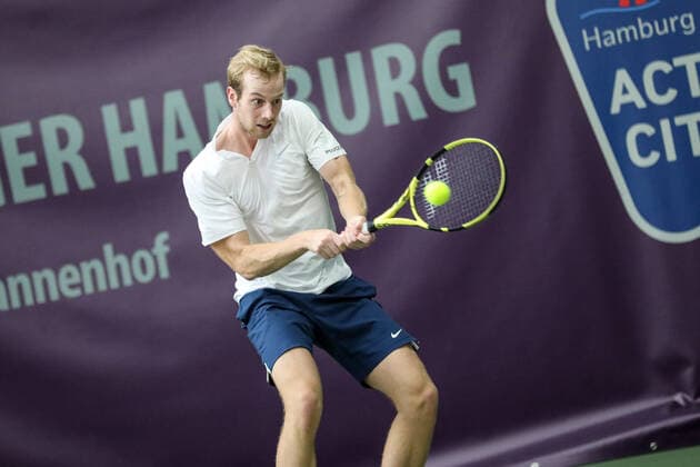 Botic VAN DE ZANDSCHULP NED , Tennis Challenger Hamburg 2019, ATP Challenger Tour, Hamburg, 22 10 2019,