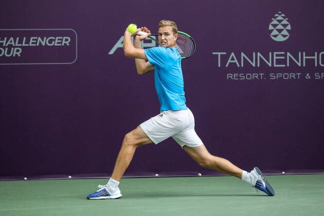Johannes HAERTEIS GER , Tennis Challenger Hamburg 2019, ATP Challenger Tour, Hamburg, 22 10 2019,
