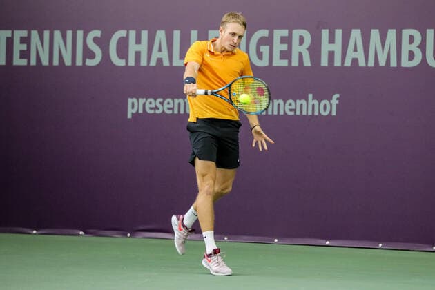 Jelle SELS NED , Tennis Challenger Hamburg 2019, ATP Challenger Tour, Hamburg, 22 10 2019,
