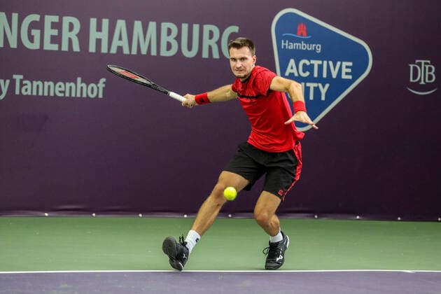 Vadym URSU UKR , Tennis Challenger Hamburg 2019, ATP Challenger Tour, Hamburg, 22 10 2019,
