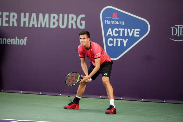 Daniel ALTMAIER GER , Tennis Challenger Hamburg 2019, ATP Challenger Tour, Hamburg, 22 10 2019,