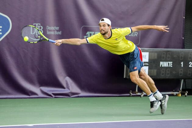 Maxime CRESSY USA , Tennis Challenger Hamburg 2019, ATP Challenger Tour, Hamburg, 22 10 2019,