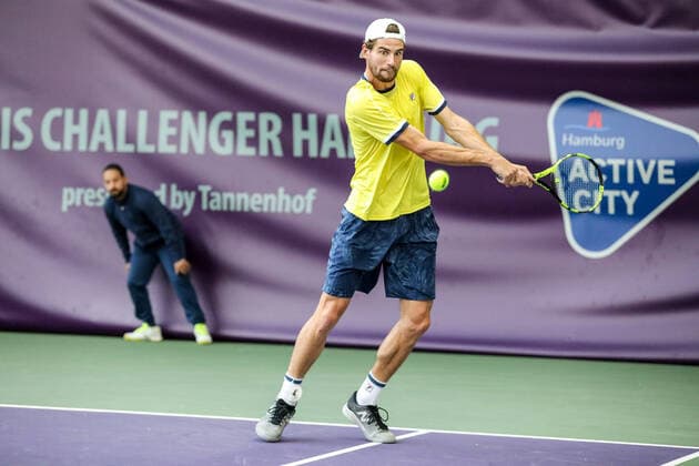 Maxime CRESSY USA , Tennis Challenger Hamburg 2019, ATP Challenger Tour, Hamburg, 22 10 2019,