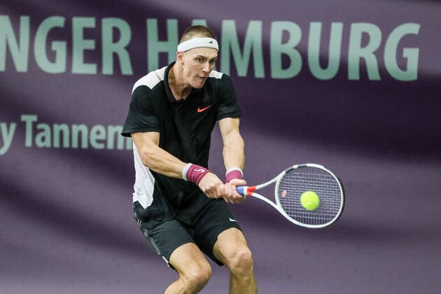 Jan CHOINSKI GBR , Tennis Challenger Hamburg 2019, ATP Challenger Tour, Hamburg, 22 10 2019,