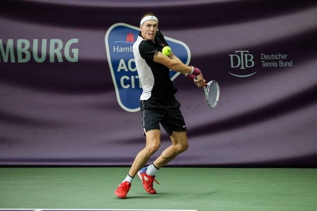 Jan CHOINSKI GBR , Tennis Challenger Hamburg 2019, ATP Challenger Tour, Hamburg, 22 10 2019,